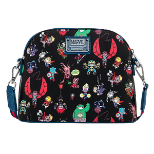 [Marvel: Loungefly Cross Body Bag: Skottie Young Chibi Group (Product Image)]