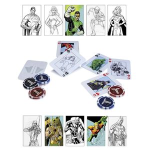 [DC Comics: Poker Set: Starter: Justice League (Product Image)]