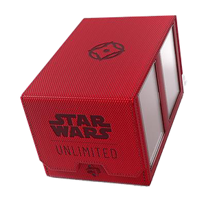 [Gamegenic: Star Wars: Unlimited Double Deck Pod (Red) (Product Image)]