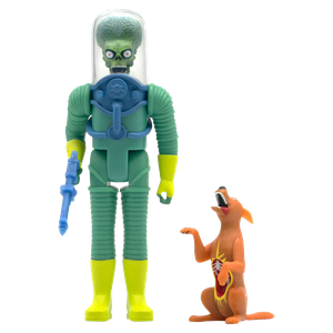 [Mars Attacks: ReAction Action Figure: Alien & Burning Dog (Product Image)]
