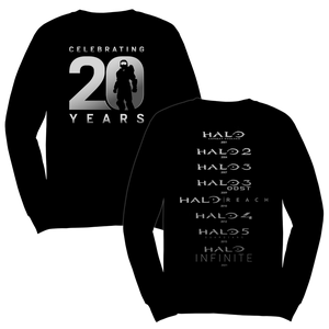 [Halo: Anniversary Collection: Sweatshirt: Game Dates (Product Image)]