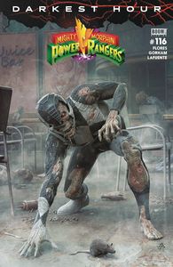 [Mighty Morphin Power Rangers #116 (Cover B Dark Grid Variant Barend) (Product Image)]