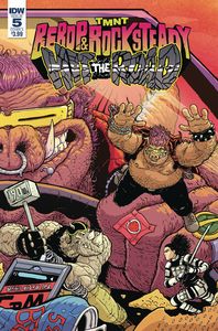[TMNT: Bebop & Rocksteady Hit The Road #5 (Cover A Pitarra) (Product Image)]