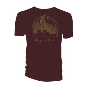 [Life Is Strange: Before The Storm: T-Shirt: Chloe's City On Fire (Product Image)]