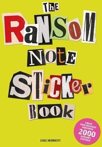 [The Ransom Note Sticker Book (Product Image)]