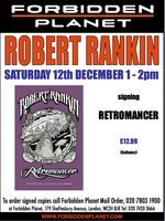 [Robert Rankin Signing Retromancer (Product Image)]