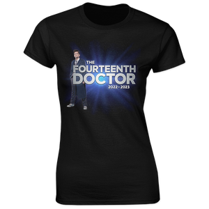 [Doctor Who: The 60th Anniversary Diamond Collection: Women's Fit T-Shirt: The Fourteenth Doctor (Product Image)]