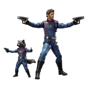 [Guardians Of The Galaxy: Volume 3: S.H. Figuarts Action Figure 2-Pack: Star Lord & Rocket Raccoon (Product Image)]