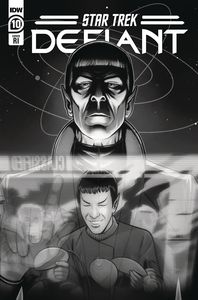 [Star Trek: Defiant #10 (Cover D Feehan Black & White Variant) (Product Image)]