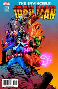 [Invincible Iron Man #596 (Stevens Avengers Variant) (Legacy) (Product Image)]