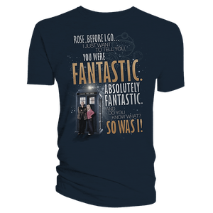 [Doctor Who: The 60th Anniversary Diamond Collection: T-Shirt: Fantastic (Product Image)]
