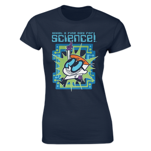[Dexter's Laboratory: Women's Fit T-Shirt: A Fine Day For Science (Product Image)]