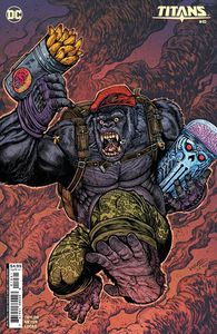 [Titans #10 (Cover D Maria Wolf April Fools Monsieur Mallah Card Stock Variant) (Product Image)]