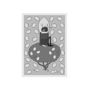 [Adventure Time: Tea Towel: Lemongrab (Product Image)]