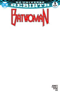 [Batwoman #1 (Blank Variant Edition) (Product Image)]