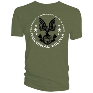 [Halo: T-Shirts: UNSC Colonial Militia (Product Image)]