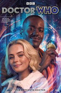 [The cover for Doctor Who: The Fifteenth Doctor #1 (Cover A Stanley ‘Artgerm’ Lau)]