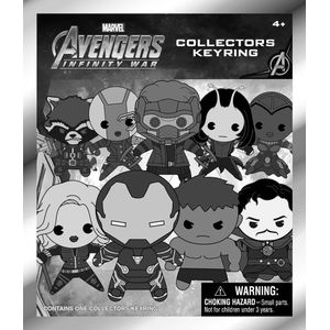 [Avengers: Infinity War: 3D Figural Keychains (Product Image)]