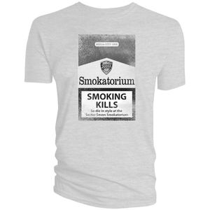 [2000AD: T-Shirts: Mega-City One Smokatorium (Product Image)]