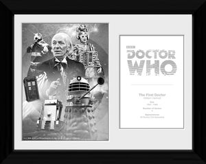 [Doctor Who: Framed Print: 1st Doctor (Product Image)]