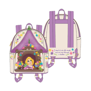 [Disney: Tangled: Loungefly Mini Backpack: Tower Scene (Product Image)]