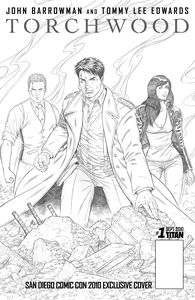 [Torchwood #01 (SDCC 2010 Sketch Cover) (Product Image)]