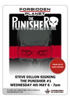 [Steve Dillon Signing The Punisher #1 (Product Image)]