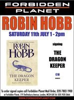 [Robin Hobb Signing The Dragon Keeper (Product Image)]