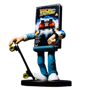 [Back To The Future: Power Idolz Wireless Phone Charging Stand: VHS: Marty McFly (Product Image)]