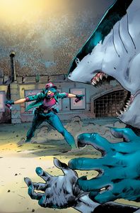 [The Suicide Squad: King Shark #6 (Cover A Trevor Hairsine) (Product Image)]