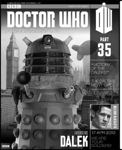 [Doctor Who: Figurine Collection Magazine #35 Ironside Dalek (Product Image)]