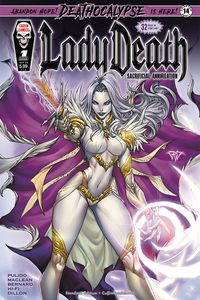 [The cover for Lady Death: Sacrificial Annihilation #1 (Cover A Pantale)]