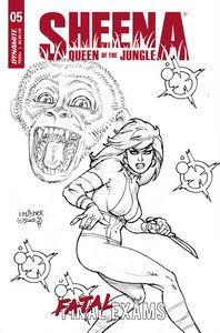 [Sheena: Queen Of The Jungle #5 (Cover F Linsner Line Art Variant) (Product Image)]