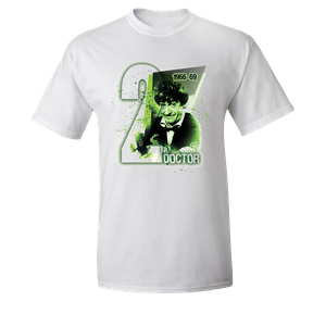 [Doctor Who: T-Shirt: 2nd Doctor 1966-69 (Product Image)]
