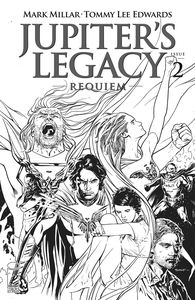 [Jupiter's Legacy: Requiem #2 (Cover C Sook Black & White) (Product Image)]