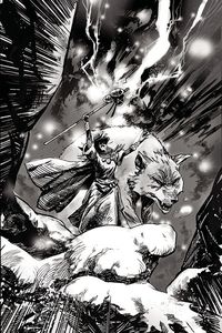 [Cimmerian: Hour Of The Dragon #4 (Cover G Brown Black & White Variant) (Product Image)]