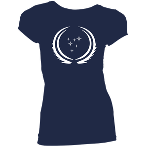 [Star Trek: Discovery: Women's Fit T-Shirt: 32nd Century Federation Logo (Product Image)]