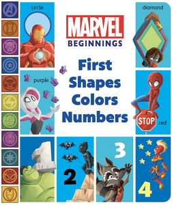 [Marvel Beginnings: First Shapes, Colors, Numbers (Hardcover) (Product Image)]