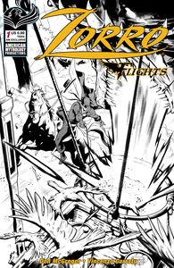 [Zorro: Flights #1 (Cover Am Black & White Variant) (Product Image)]