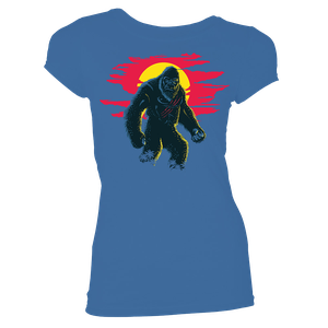[Godzilla Vs Kong: Women's Fit T-Shirt: Neon King Kong (Product Image)]