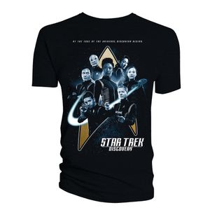 [Star Trek: Discovery: T-Shirt: The Crew & Badge (Season 1) (Product Image)]
