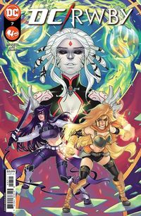 [The cover for DC: RWBY #7 (Cover A Meghan Hetrick)]