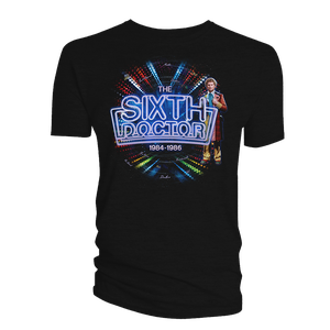[Doctor Who: The 60th Anniversary Diamond Collection: T-Shirt: Sixth Doctor (Product Image)]