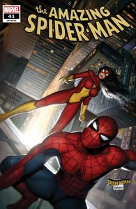 [Amazing Spider-Man #41 (Brown Spider-Woman Variant) (Product Image)]