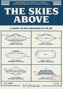[The Skies Above: A Guide To UFO Sightings In The UK (Product Image)]