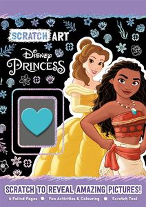 [Disney Princess: Scratch Art (Hardcover) (Product Image)]