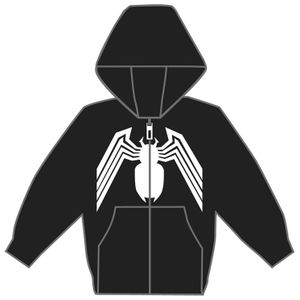 [Marvel: Hoodie: Spider-Man Venom Logo (Product Image)]