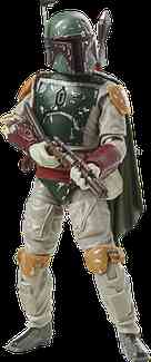 [The cover for Star Wars: Return Of The Jedi: 40th Anniversary: Black Series Action Figure: Boba Fett]