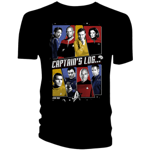 [Star Trek: T-Shirt: Captain's Log (Product Image)]