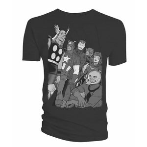 [Marvel: T-Shirt: The Avengers By Mike Allred (Product Image)]
